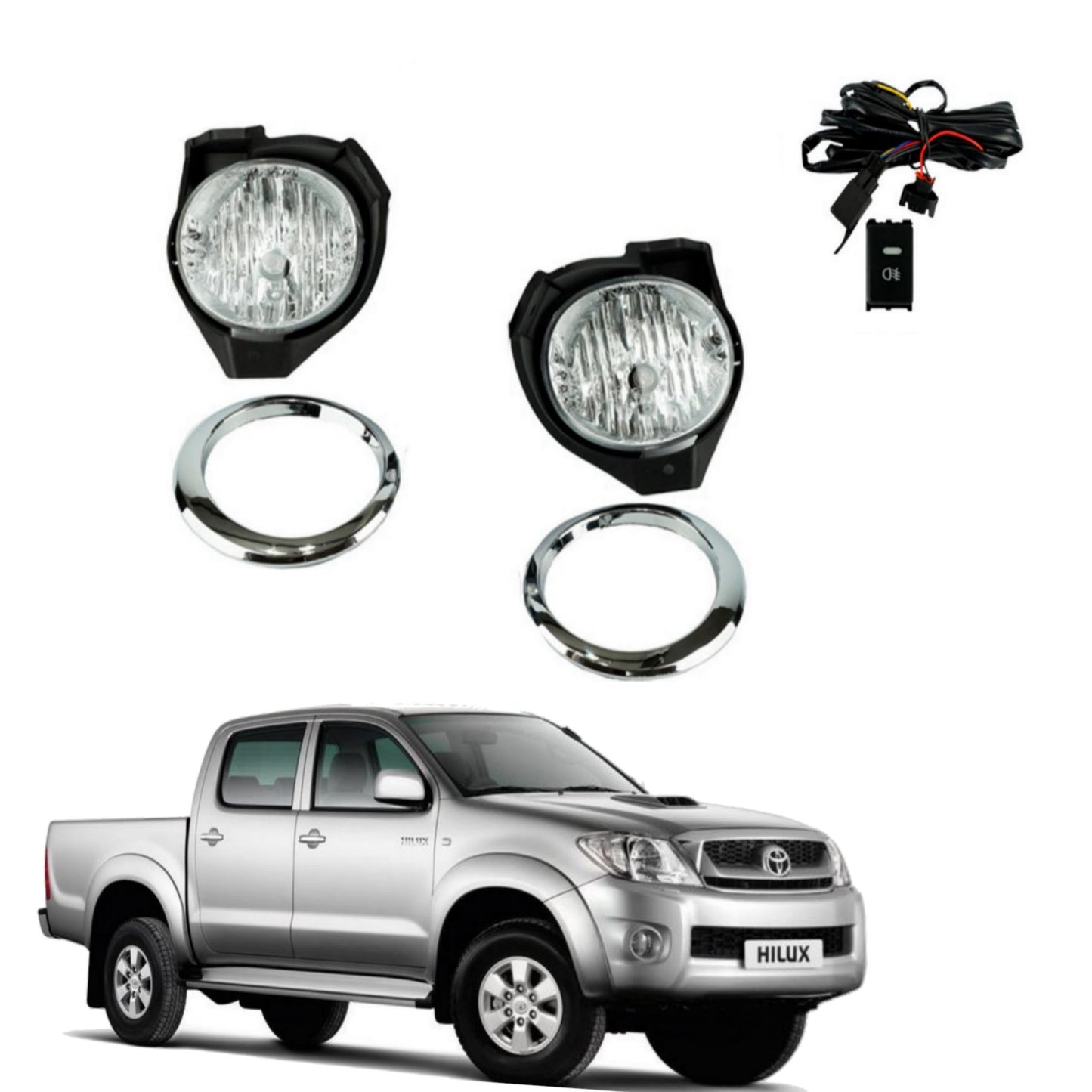 Kit Neblineros Toyota Hilux 2009 - 2011
