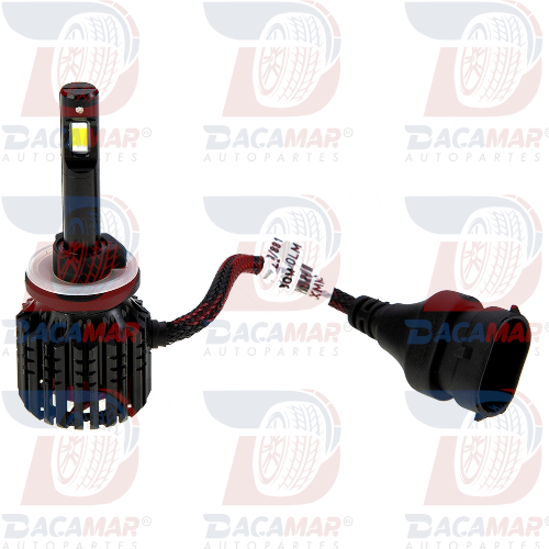 Kit Ampolletas LED 881 L24 6000Lm 6000K