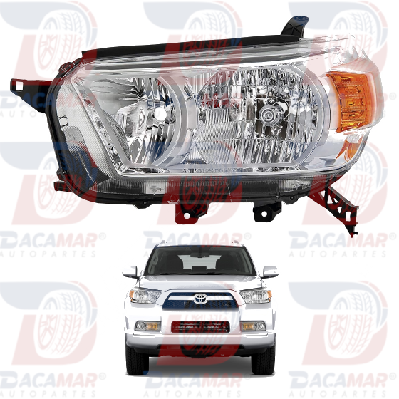 Optico Izquierdo Toyota 4Runner 2010 - 2013