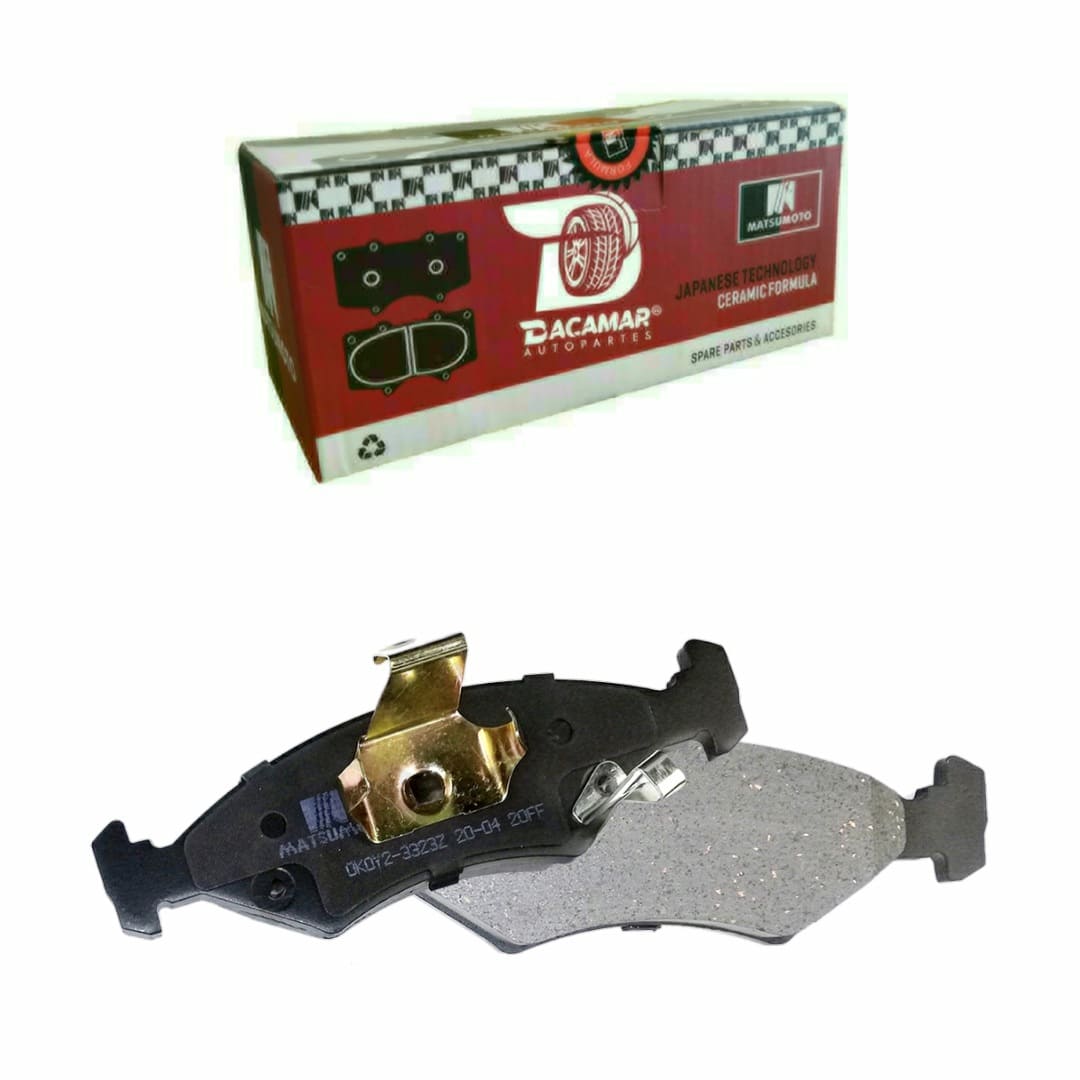 Pastillas de Freno Delanteras Ford Courier Furgon 1999 - 2010 (Ceramica)