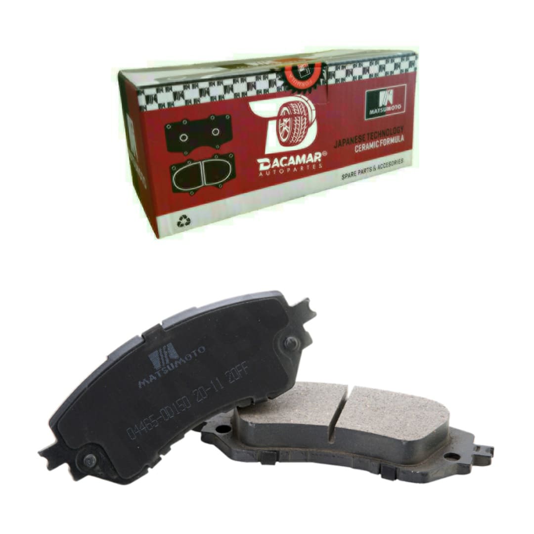 Pastillas de Freno Delanteras Toyota Yaris 1.5 2014 - 2020 (Ceramica)
