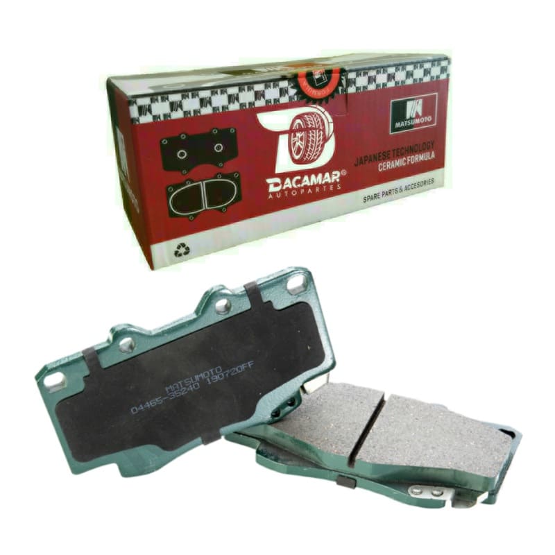 Pastillas de Freno Delanteras Toyota Hilux 2.8 4WD Diesel 2000 - 2005 (Cerámica)