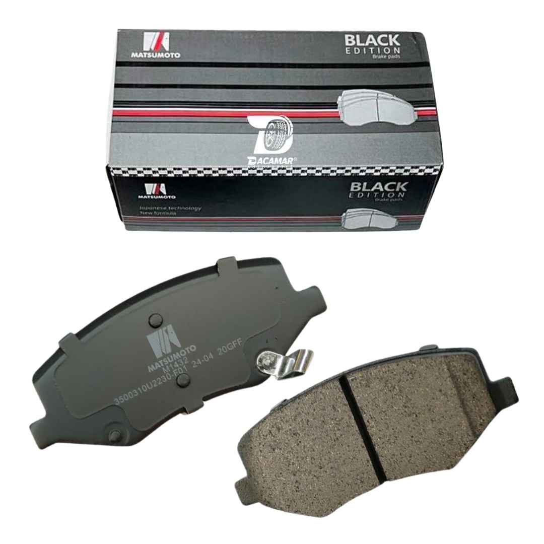 Pastillas de Freno Delanteras Jac S2 1.5 2016 - 2022 (Low Metal)