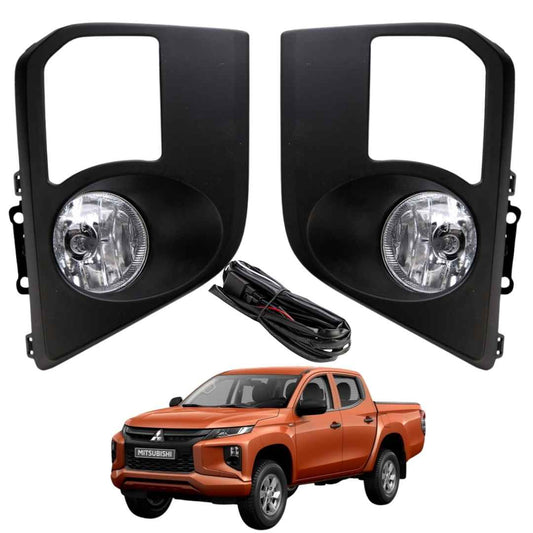 Kit Neblineros Mitsubishi L200 Work 2019 - 2022 Black