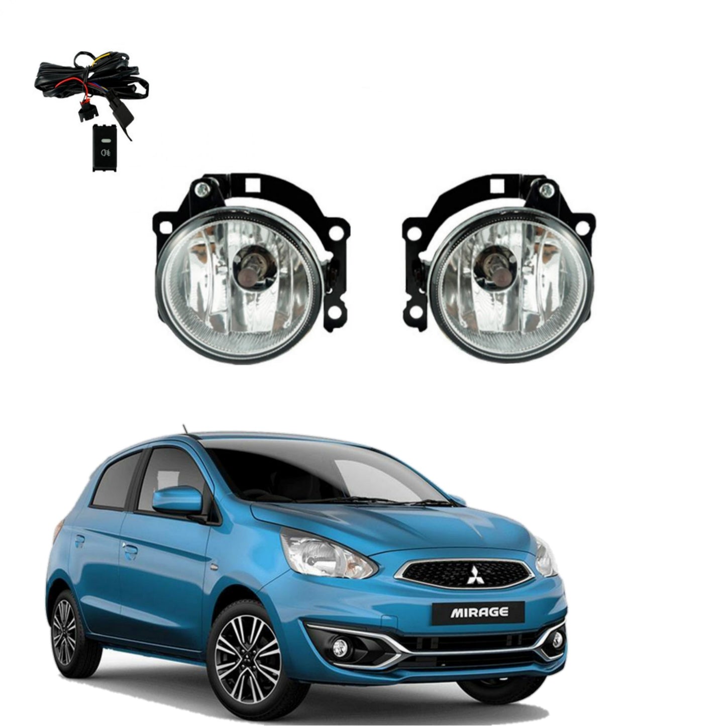 Kit Neblineros Mitsubishi Mirage 2016 - 2019
