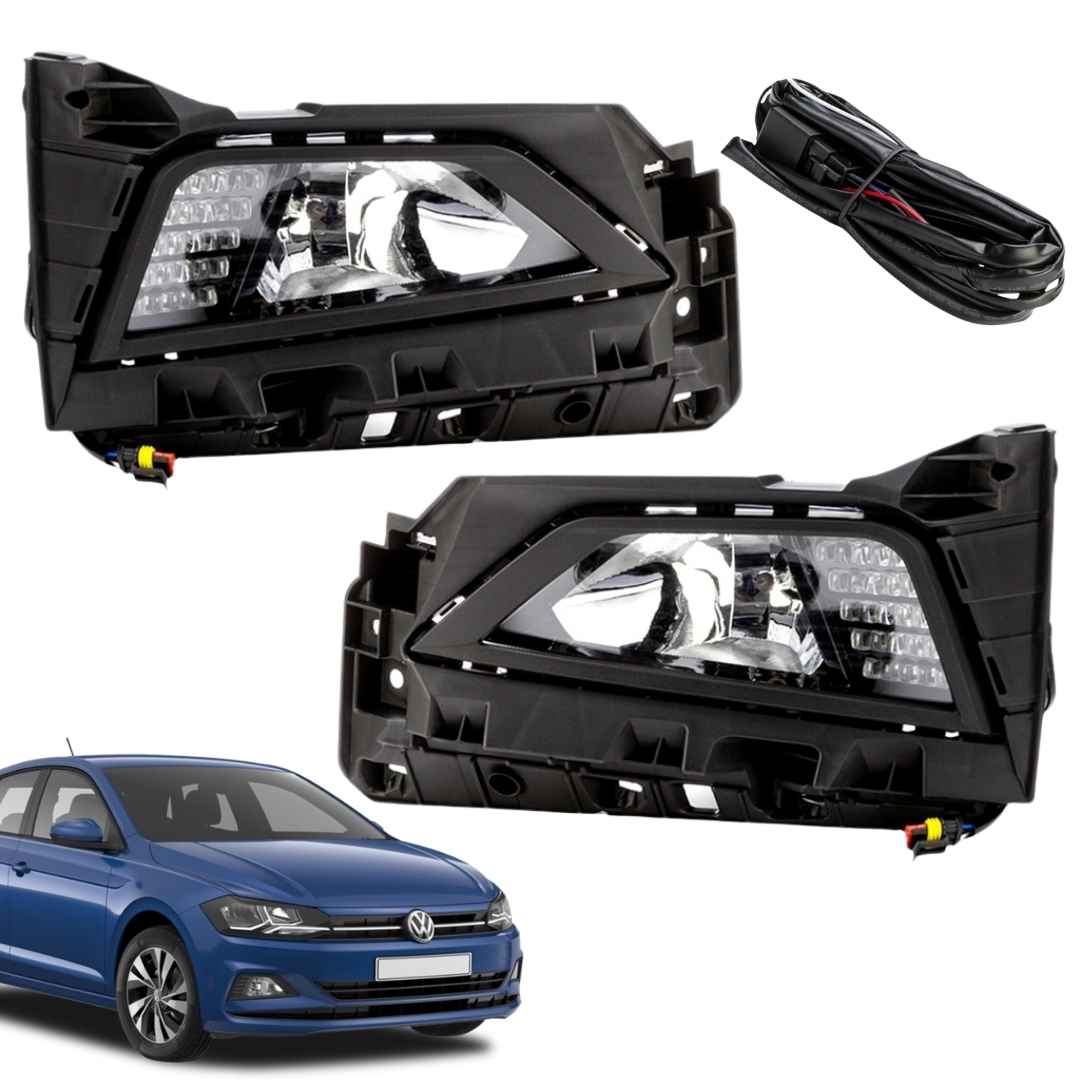 Kit Neblineros Volkswagen Polo 2018 - 2022 LED