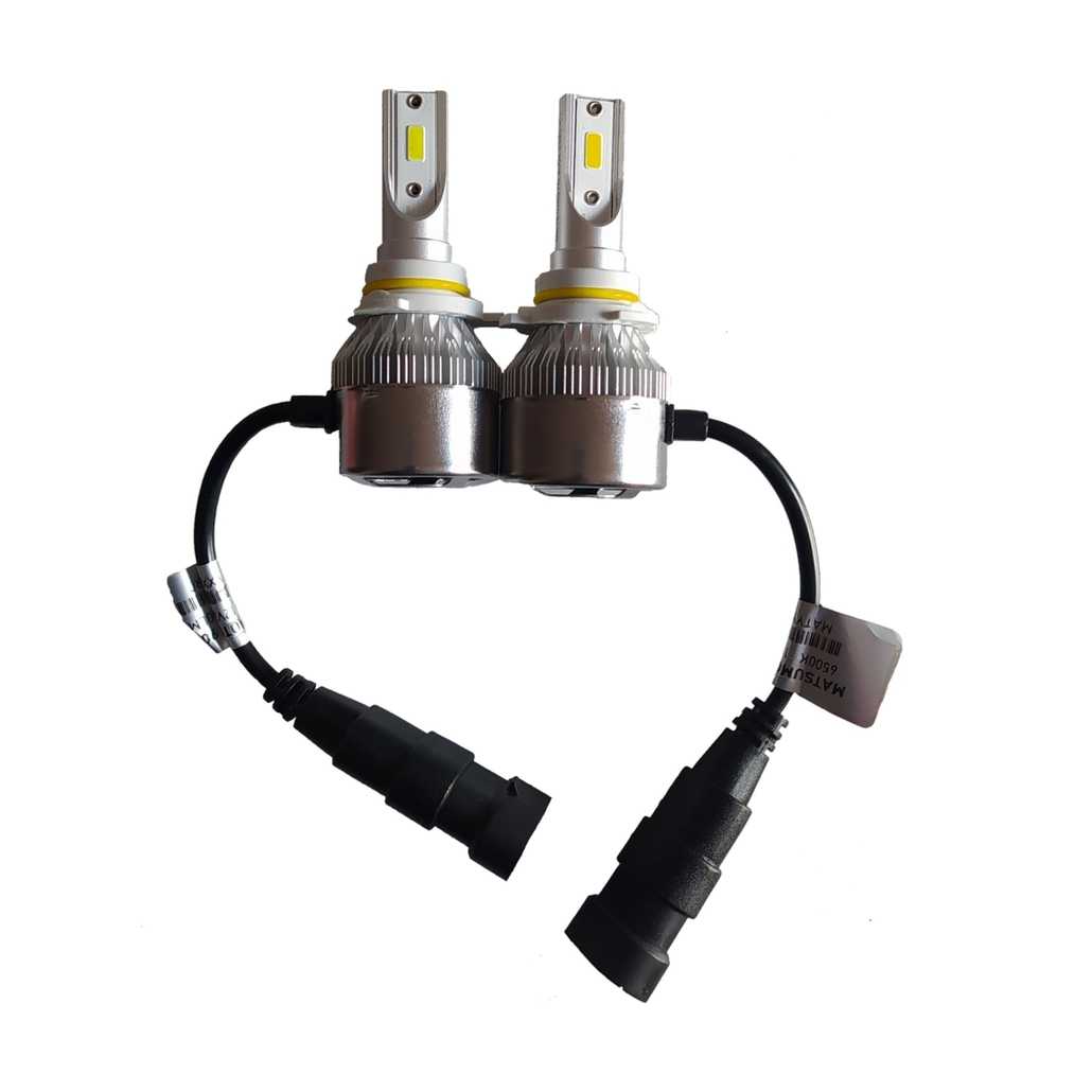 Kit Ampolletas LED 9006 A6+ 3800Lm 6000K