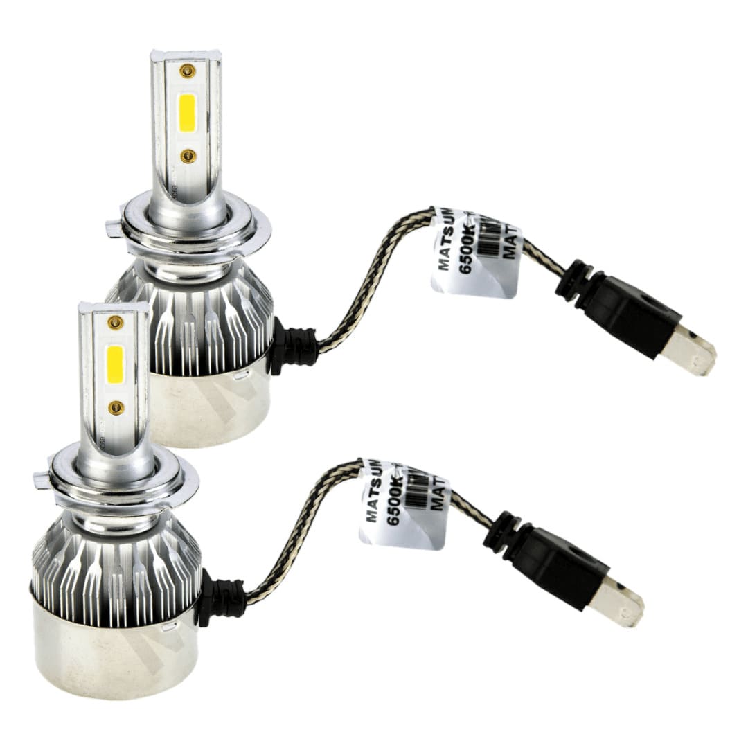 Kit Ampolletas LED H7 A6+ 3800Lm 6000K