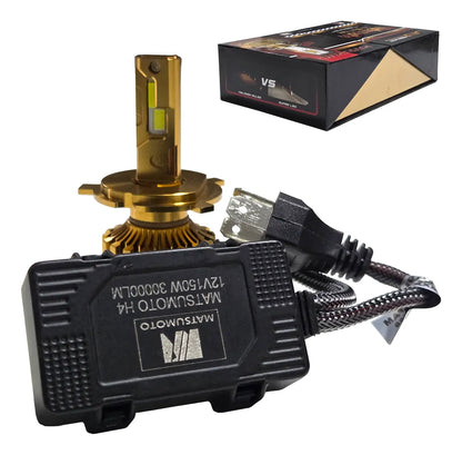 Kit Ampolletas LED H4 M38 30000Lm Air Force Max 150w