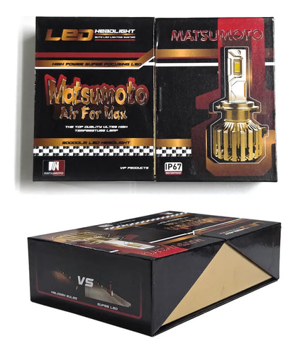 Kit Ampolletas LED H4 M38 30000Lm Air Force Max 150w