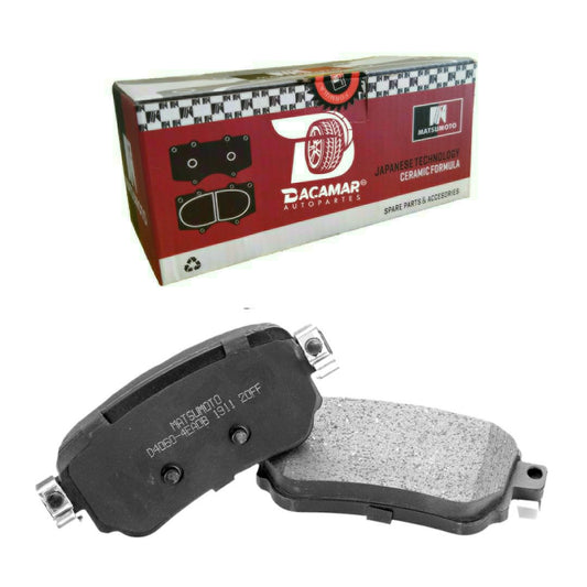 Pastillas de Freno Traseras Leaf Electrico EM57 2017 (Ceramica)