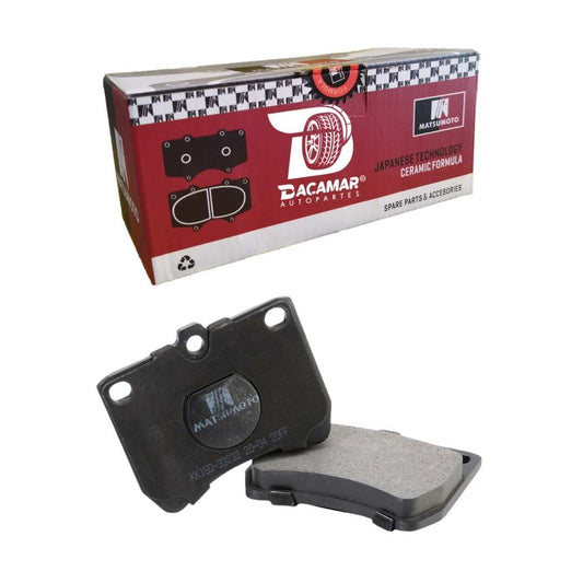 Pastillas de Freno Delanteras Kia Pride Pop 1.1-1.4 1993 - 2001 (Cerámica)