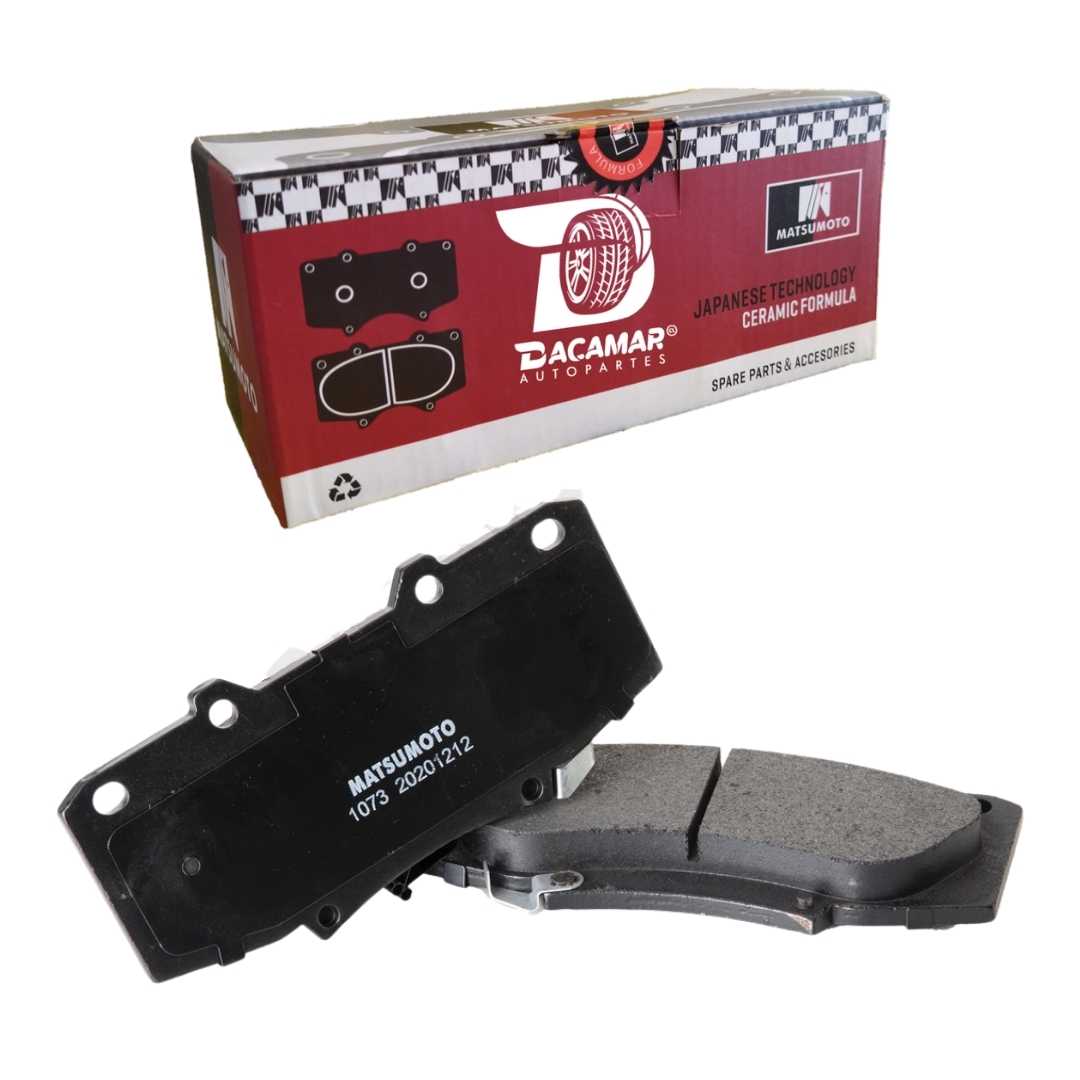 Pastillas de Freno Delanteras Toyota Hilux 2.5 Kun 35 2WD 2010 - 2013  (Cerámica)