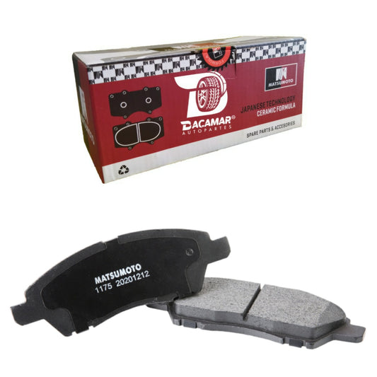 Pastillas de Freno Delanteras Nissan March 2012 - 2020 (Ceramica)