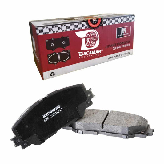 Pastillas de Freno Delanteras Toyota Rav 4 Advantage 2.4 2005 - 2014 (Cerámica)